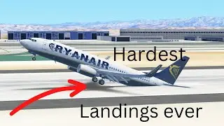 Surviving the HARDEST LANDING CHALLENGE in Infinite Flight