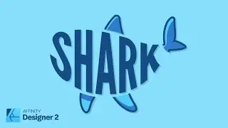 Text Verformen in Affinity Designer 2