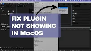 How to fix Plugin not showing issue in After Effects (MAC and Windows)