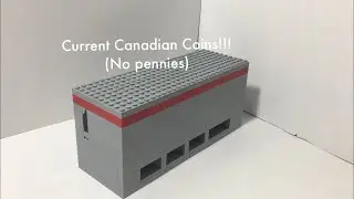 LEGO Coin Sorter *Current Canadian Coins (No Pennies)* | Easy and Simple Tutorial