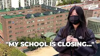 Asked students how they feel about their school closing due to student shortage