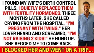 😈I Found Wife Birth Control💊. I Replaced It With Fertility Pills. 3 Months Later, Hospital...👶