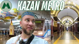 Иностранец в Казанском метро: ВСЕ станции (Татарстан, Россия)