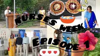 Nurse's week Episode 1🤭🍀🌿🌺//Celebration of Red Cross Society Day🥳May 8th🍀🌿//#Nursing students💊💉