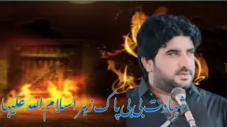 Zakir Imran Haedir Kazmi😂Shahdat BiBi Fatima sw1Ft Muharam 2025