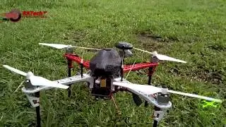 DJI F450 - DJIF450 Naza M Lite try using AR Drone 2.0 as FPV