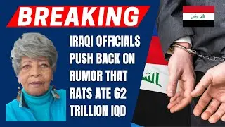 Iraq- Did the Rats Eat 62 Trillion Dinars #iqd #vnd Exchange Rates