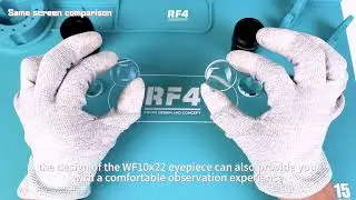 #rf4  eyepiece High quality, large field of view, realistic, clear