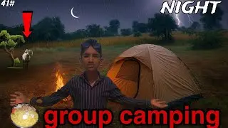 GROUP CAMPING VIDEO.. 24 hour challenge..