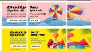 12 March Amazon Quiz Today  | Quiz Amazon Answers Today