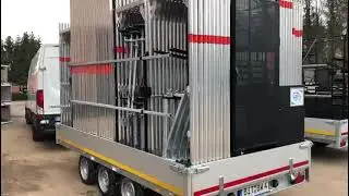 Das GTS Maxi mit Ger&uuml;st