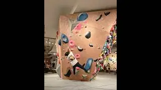 BP9🔵 happy to stick the toe hook catch #bouldering
