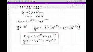 Nemanja Nikitovic Live Stream (DifEq 4.1 First Order Systems of DIfEq)