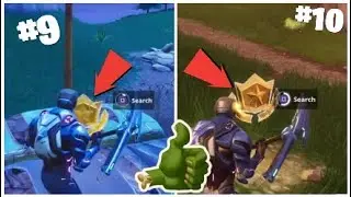 FORTNITE BR- WEEK 9 & 10 BATTLESTAR LOCATIONS !