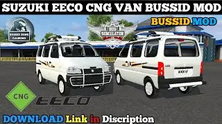 MARUTI SUZUKI EECO 2024 FOR BUS SIMULATOR INDONESIA BUSSID | How to add eeco Mod Bussid Free 