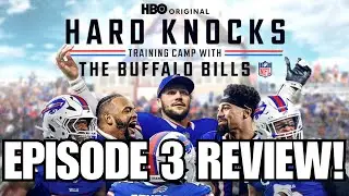 Hard Knocks Training Camp With The Buffalo Bills Episode 3 Review! | HBO Max