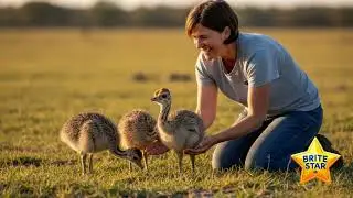 Brite Star Ranch New Arrivals-Baby Ostriches Arrive