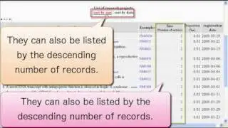 【統合TV】How to use DNA database overview and search