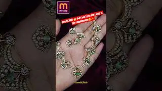 Bought this beautiful elegant AD set on meesho for Rs.500 only✨️#meesho #jewellery