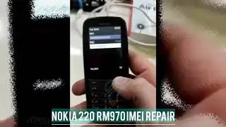 Nokia 220 RM 970 imei repair without box and without pc