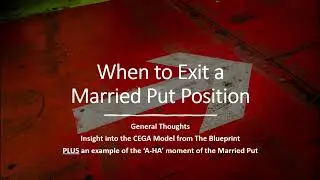 When to Exit a Married Put Position