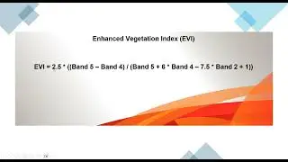 Enhanced Vegetation Index (EVI) from Landsat data