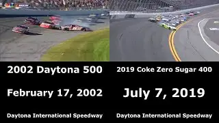 2002 Daytona 500 and 2019 Coke Zero Sugar 400 Big One NCC 222