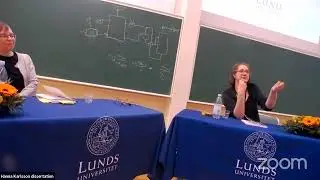 Thesis defence - Hanna Karlsson - Precipitating Amine Absorption Systems for Carbon Capture