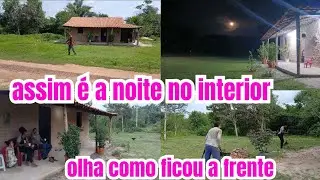 Foi preciso usar uma máquina: Mostrei como é a noite no interior 