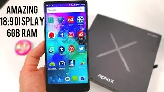 Maze ALPHA X: AMAZING Display (18:9 Aspect Ratio) + Eye-Catching Design and Low Price