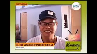 GMA7 Regional TV Featured the LIFE & TALENT of a Folk and Indigenouism Artist | Amangpintor Vlog