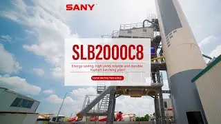 SLB2000C8 Asphalt batching plant｜Energy-saving, high production, reliable and durable
