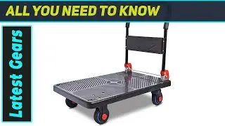 The Ultimate 660lb Folding Platform Cart: A Must-Have for Heavy Lifting!