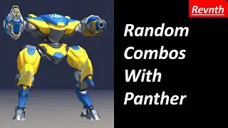 Trying out Random Combo with  Panther | Mech Arena | Revnth