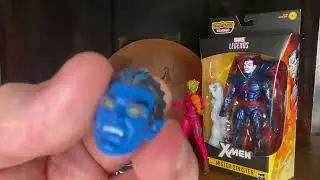 Marvel Legends Unboxing! X-Men&rsquo;s Nightcrawler from the Wendigo BAF Wave