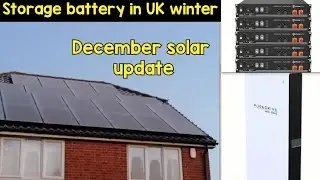 Does a home battery work in UK winter? December solar update