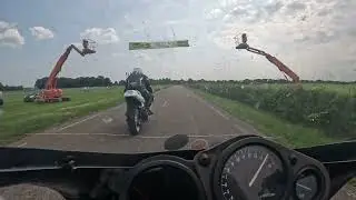 Luttenbergring 2025 met de Yamaha FZR 400 RR