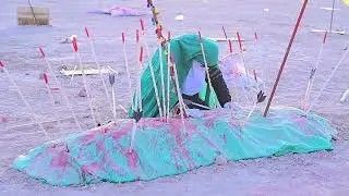 دفن الأجساد الطاهرة يوم 13محرم الجزء الثاني  سنة 2025 موكب تشابية الطف المركزي بغداد الحسينية 