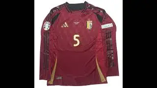 🇧🇪 BELGIUM 2024 home jersey UEFA EURO 2024