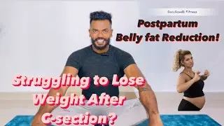 Post Csection weight reduction | Easy Exercise after Delivery | Postpartum belly fat workout kannada