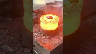 Inside the factory Forging Metal: The Most Relaxing Hobby You&rsquo;ll Watch Today #process #forging #iron