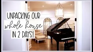 Unpacking our whole house in 2 days! | Elle Fowler