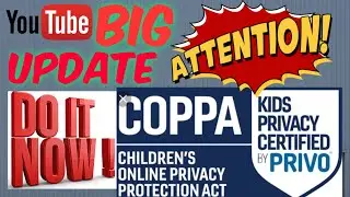 Youtube new update for youtube channel creater |coppa act channel |techno friend |