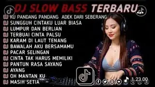DJ SLOW BASS TERBARU 2025 || DJ TIKTOK TERBARU 2025 || DJ CINTA DARI SEBERANG 🎵FULL ALBUM 
