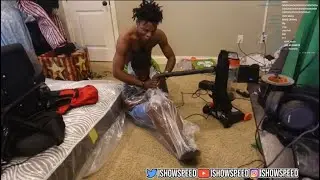 ISHOWSPEED MAKES LITTLE BROTHER DO VACUUM CHALLENGE