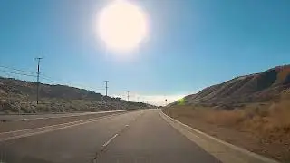 Road trip from Palmdale to Santa Clarita through Angeles National Forest.