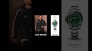 Messi's watch collection will blow your mind!