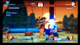 Azurkane vs THEKINGKINDRED match 5 - Street Fighter 4