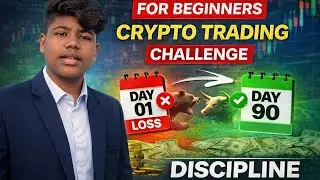 90 Days Crypto Trading Challenge 🤑 | Starting Feb 1 With ₹1,000 🚀
