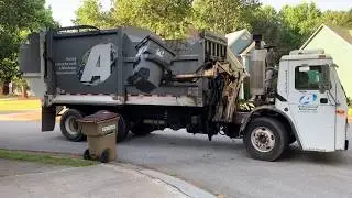 Advanced Disposal: Mack LEU EZ-Pack Automated Garbage Truck